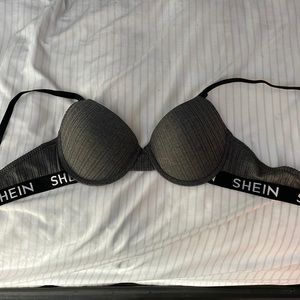 GRAY SHEIN BRA